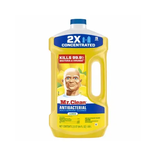 Multi-Surface Cleaner Lemon Scent Concentrated Liquid 64 oz Multi-Surface Cleaner Lemon Scent Concentrated Liquid 64 oz