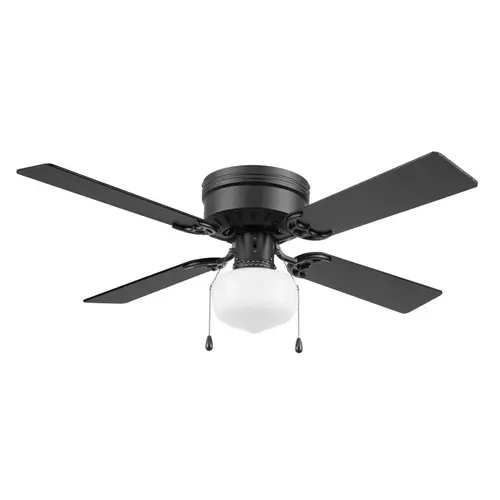 Private Brand Unbranded Altona 42" Hugger Ceiling Fan, Matte Black
