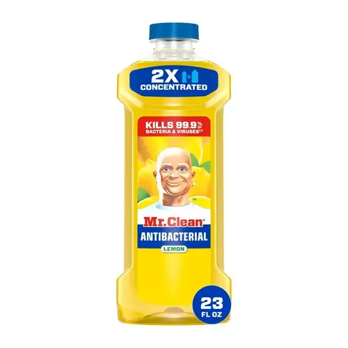 Mr. Clean 23 Oz Antibacterial Lemon Scent Multi-Surface Cleaner Case Of 6