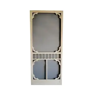 Screen Tight WCOL36 Screen Door 36" Width 80" Height Light Brown Finish