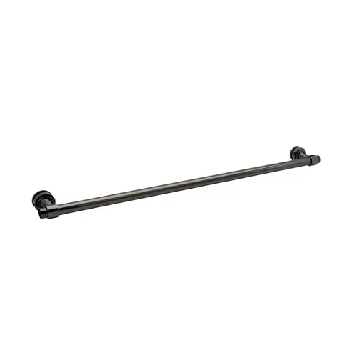 Concerto 24" c/c Single-Sided Towel Bar - Gun Metal PVD Concerto 24" c/c Single-Sided Towel Bar - Gun Metal PVD