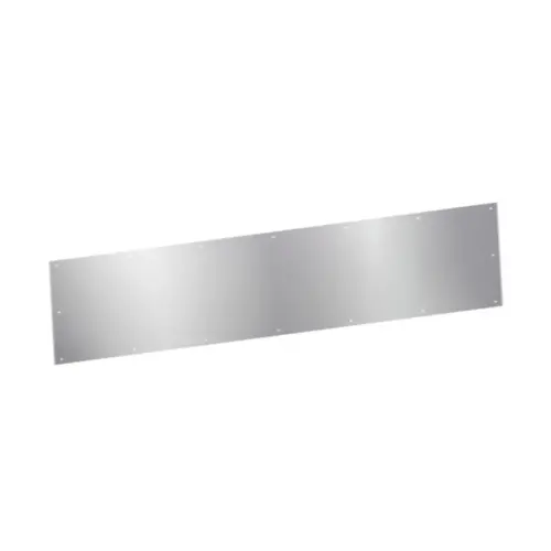 4" x 28" Door Protection Plate Satin Stainless Steel