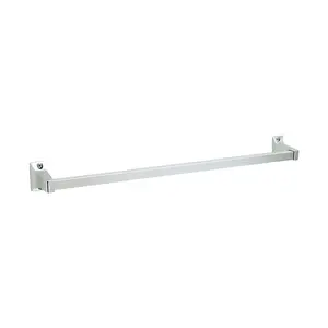 Pamex BE2CP-15818 18" X 5/8" Towel Bar Set Polished Chrome