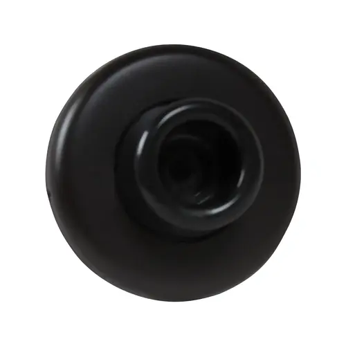 2-1/2" Diameter Concave Wall Stop Matte Black Finish