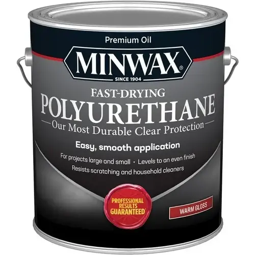 Polyurethane, Fast-Drying, Gloss, 1-Gallon - pack of 2 Polyurethane, Fast-Drying, Gloss, 1-Gallon - pack of 2