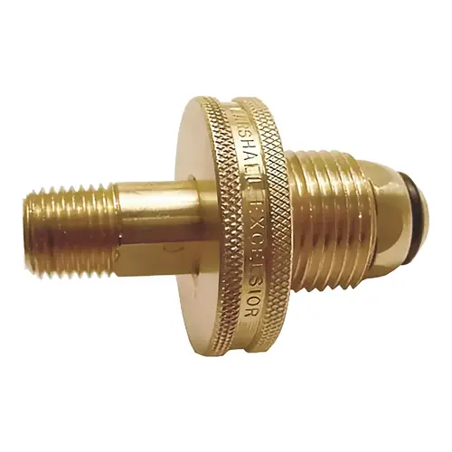 FF SN Pol x 1/4 in. MPT Round Brass Handwheel with Flats
