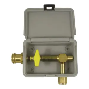 MEC ME951GRY Gas Outlet Box Single in Gray