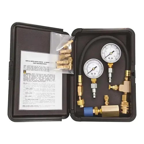 Leak Test Kit with 1/4 Flare Valves