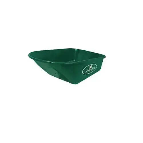 Wheelbarrow Tray, Steel, For 6 cu-ft Wheelbarrow Green