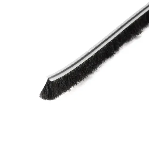 2000 ft Bulk Roll Storefront Door Pile Weatherstrip - .312 Pile Height - .125 Backing Width - Black 2000 ft Bulk Roll Storefront Door Pile Weatherstrip - .312 Pile Height - .125 Backing Width - Black