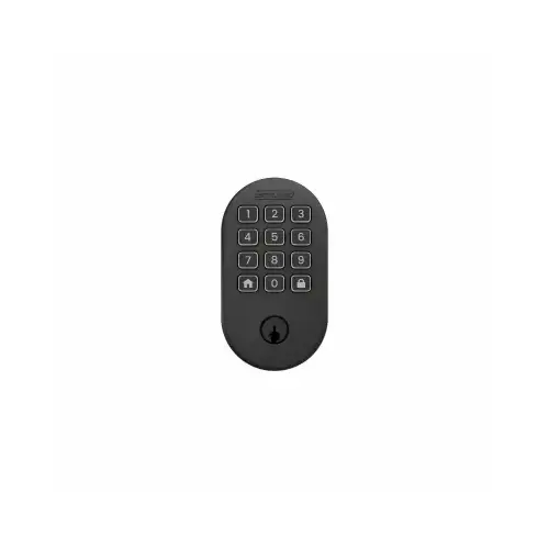 Arrive Remsen Matte Black Smart WiFi Deadbolt