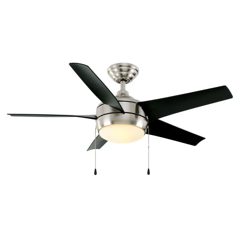 Seasons Bryza 44 LED Ceiling Fan Indoor Brushed Nickel 32518 Seasons Bryza 44 LED Ceiling Fan Indoor Brushed Nickel 32518