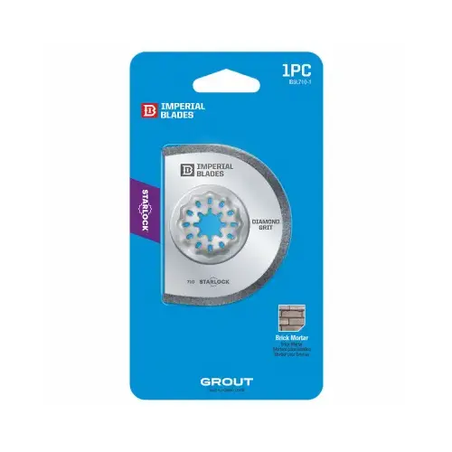 Starlock Diamond Grit Oscillating Multi-Tool Segment Blade, 3 In. Starlock Diamond Grit Oscillating Multi-Tool Segment Blade, 3 In.