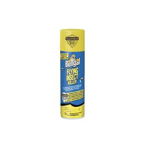 Flying Insect Killer, Liquid, Spray Application, 16 oz Aerosol Can White