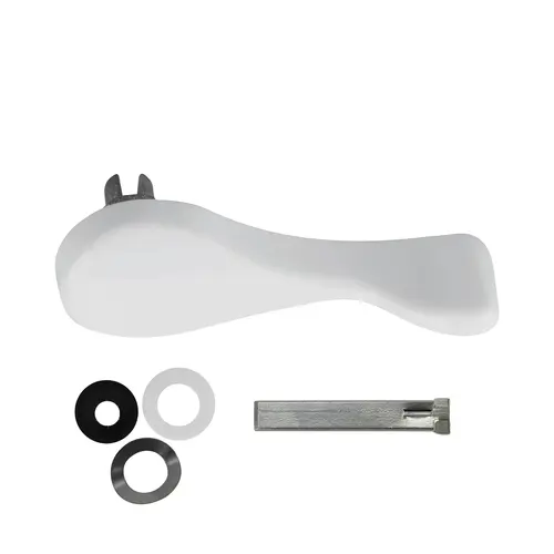 Patio Door Handle Thumbturn Kit White Full Tail Patio Door Handle Thumbturn Kit White Full Tail