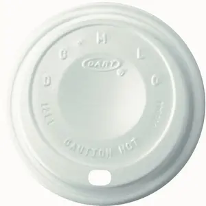 DART 12EL Dart 10-14oz Sip-Thru Cappucino Lid Case Of 1000