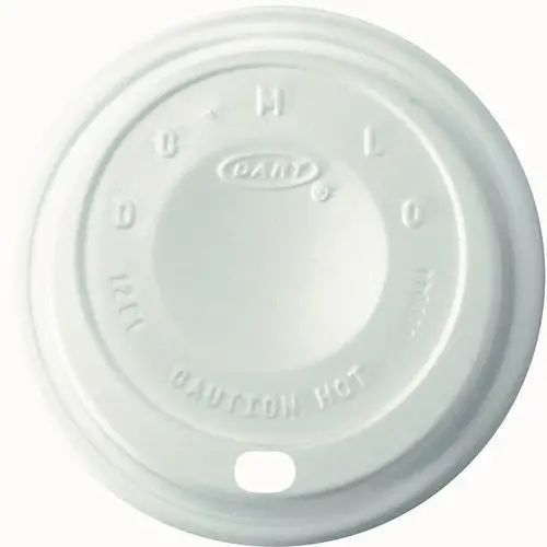 Dart 10-14oz Sip-Thru Cappucino Lid Case Of 1000