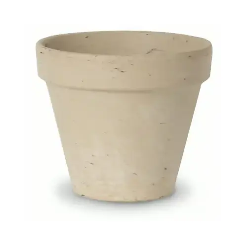 Border Concepts 805557 Pot, 4-1/4 in Dia, 3-3/4 in H, Granite Clay, Terracotta - pack of 16 Border Concepts 805557 Pot, 4-1/4 in Dia, 3-3/4 in H, Granite Clay, Terracotta - pack of 16