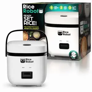 Rice Robot 2524 1.2 Qt. Cooker Silver