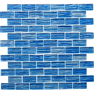 TileXpressions TX-TBL1X2 Tsunami Blue 1 X 2 Tile Buy Now