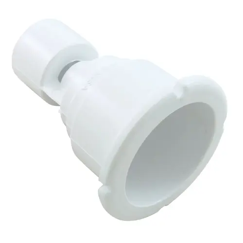 WATERWAY WHITE POLY STORM THREADED WALL FITTING