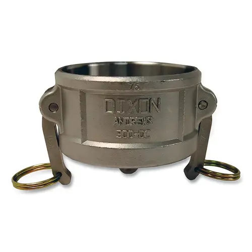Cam and Groove Dust Cap, 5 inch, 316 Stainless Steel Cam and Groove Dust Cap, 5 inch, 316 Stainless Steel