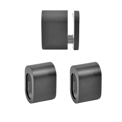 Matte Black Replacement 90-Degree Accessory Kit & Wall Bracket for Tofino Sliding Shower Door System Matte Black Replacement 90-Degree Accessory Kit & Wall Bracket for Tofino Sliding Shower Door System