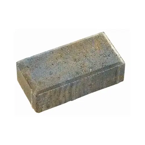 Holland Paver, Tan Charcoal Concrete, 4 x 8 in. Holland Paver, Tan Charcoal Concrete, 4 x 8 in.