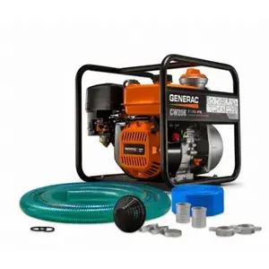 GENERAC POWER SYSTEMS, INC. 7732 2" WTR Pump w/Hose Kit