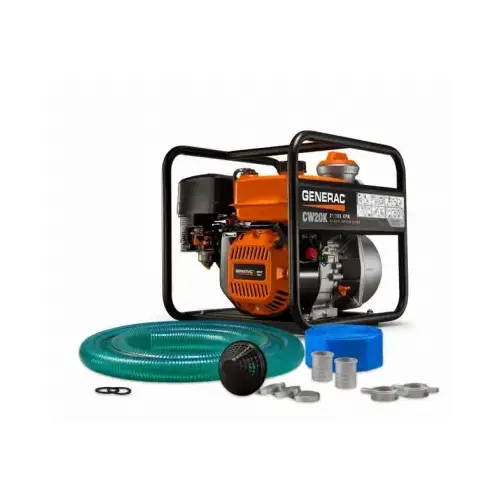 2" WTR Pump w/Hose Kit