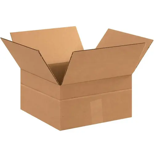 Box Partners 12 X 12 X 8" Multi-Depth Corrugated Boxes Pkg Of 25 Kraft Box Partners 12 X 12 X 8" Multi-Depth Corrugated Boxes Pkg Of 25 Kraft