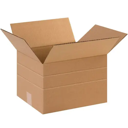 Box Partners 15x12x10" Multi-Depth Corrugated Boxes Package Of 25 Kraft Box Partners 15x12x10" Multi-Depth Corrugated Boxes Package Of 25 Kraft