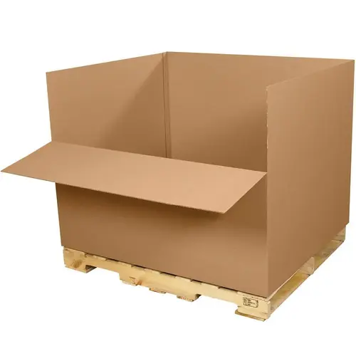 Box Partners 48 X 40 X 36" Easy Load Cargo Container Pkg Of 5 Kraft Box Partners 48 X 40 X 36" Easy Load Cargo Container Pkg Of 5 Kraft