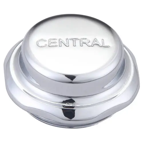 Central Brass Brass Cap For Self-Closing-Plain Chrome Central Brass Brass Cap For Self-Closing-Plain Chrome