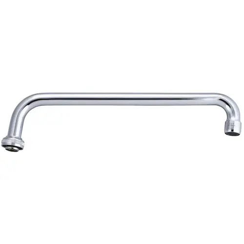 Central Brass 12" Swivel Tube Spout With Aerator Chrome Central Brass 12" Swivel Tube Spout With Aerator Chrome