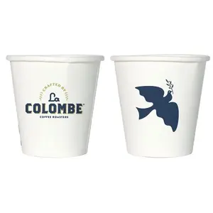 Amenity Services 58631101 Amenity Services La Colombe Degradable Uw 6oz Single Wall Hot Cup Case Of 1000 White