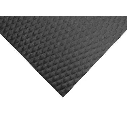 M+a Matting Traction Tread Mat 4 ftX12 ft Black M+a Matting Traction Tread Mat 4 ftX12 ft Black