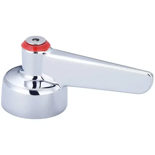 Central Brass Lever Handle With Vandal Proof Screw-Hot Chrome Central Brass Lever Handle With Vandal Proof Screw-Hot Chrome