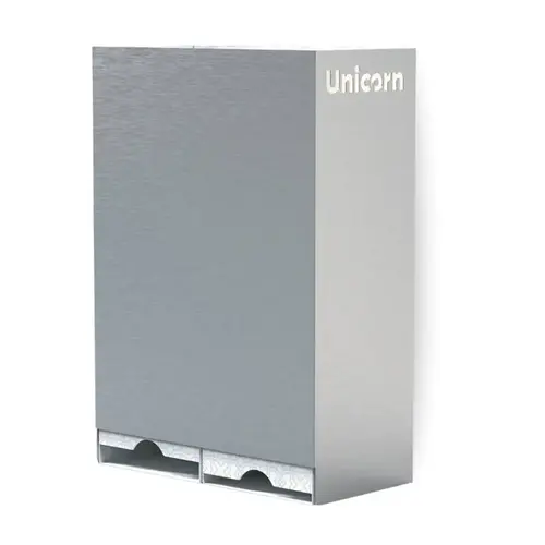Unicorn Stainless Steel Wall-Mounted Bathroom Stall Dispenser