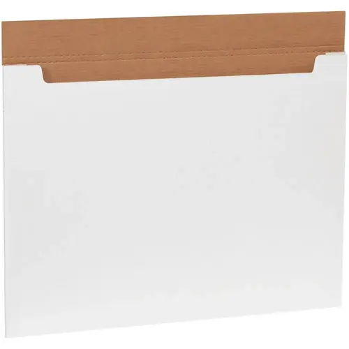 Box Partners 30 X 22 1/2 X 1/4" White Jumbo Fold-Over Mailers Pkg Of 20 Box Partners 30 X 22 1/2 X 1/4" White Jumbo Fold-Over Mailers Pkg Of 20