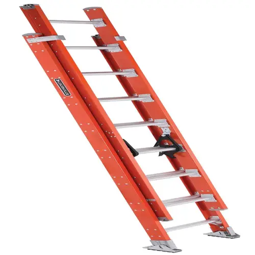 Louisville Ladder Fe7200 16 Ft. 300 Lb. Fiberglass 16-Step Extension Ladder Louisville Ladder Fe7200 16 Ft. 300 Lb. Fiberglass 16-Step Extension Ladder