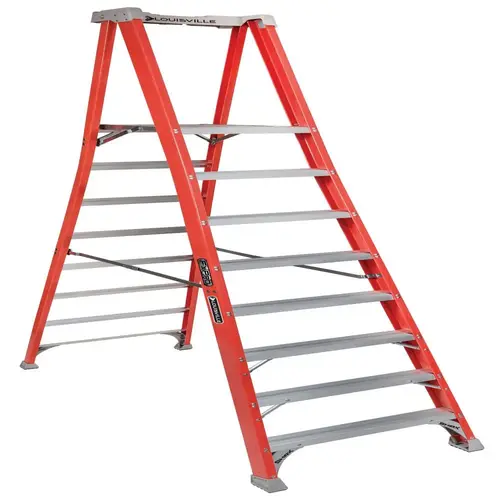 FXP1700 Series Fiberglass Pro Platform Ladder, 8 ft. x 30 7/8 in, 300 lb Cap. Orange FXP1700 Series Fiberglass Pro Platform Ladder, 8 ft. x 30 7/8 in, 300 lb Cap. Orange