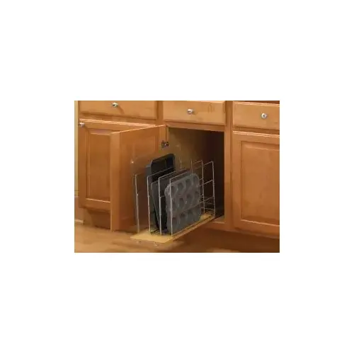 Wood & Wire Divider Roll-Outs Frosted Nickel/Birch Wood & Wire Divider Roll-Outs Frosted Nickel/Birch