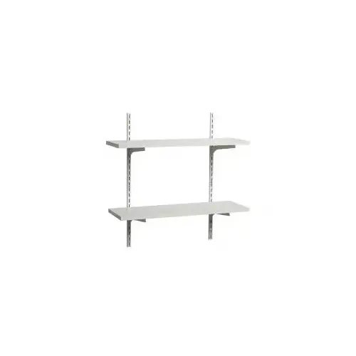 Adjustable Wood Shelf Kit White Adjustable Wood Shelf Kit White