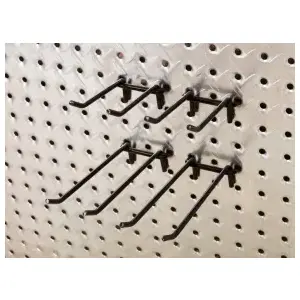 HEAVYWEIGHT™ 0204-PEG-DH HEAVYWEIGHT  Peg Hooks Black Epoxy