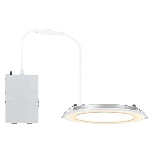 Sylvania 6 Inch LED Microdisk Downlight With Nightlight, 5 CCT Selectable, White Sylvania 6 Inch LED Microdisk Downlight With Nightlight, 5 CCT Selectable, White