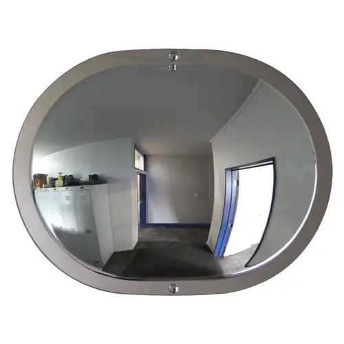 Duravision 14 In. X 11 In. Economy Flush Fit Acrylic Convex Mirror