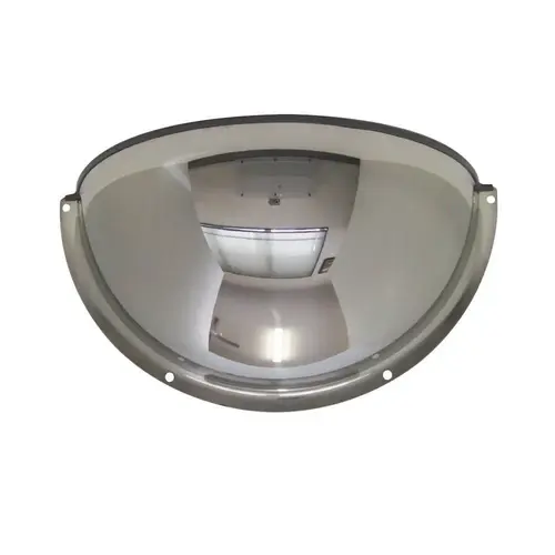 Duravision 20 In. Stainless Steel Convex Anti-Vandal Half Dome Mirror Duravision 20 In. Stainless Steel Convex Anti-Vandal Half Dome Mirror