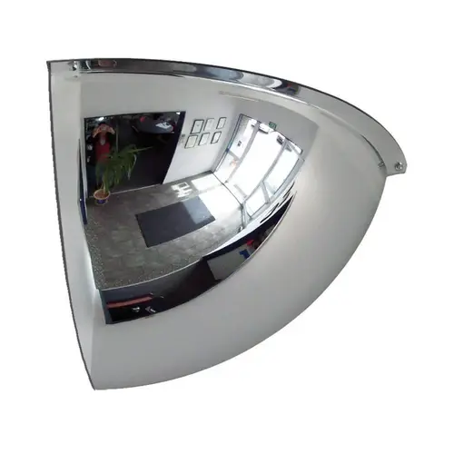 Duravision 18 In. Quarter Dome Acrylic Convex Mirror
