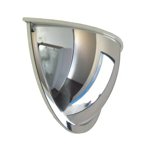 Duravision 9 In. X 18 In. Deluxe Half Dome Acrylic Convex Mirror Duravision 9 In. X 18 In. Deluxe Half Dome Acrylic Convex Mirror
